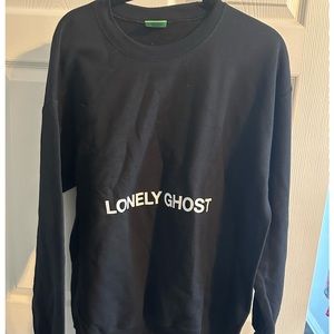 Black Brand new sweatshirt Lonely Ghost Size L